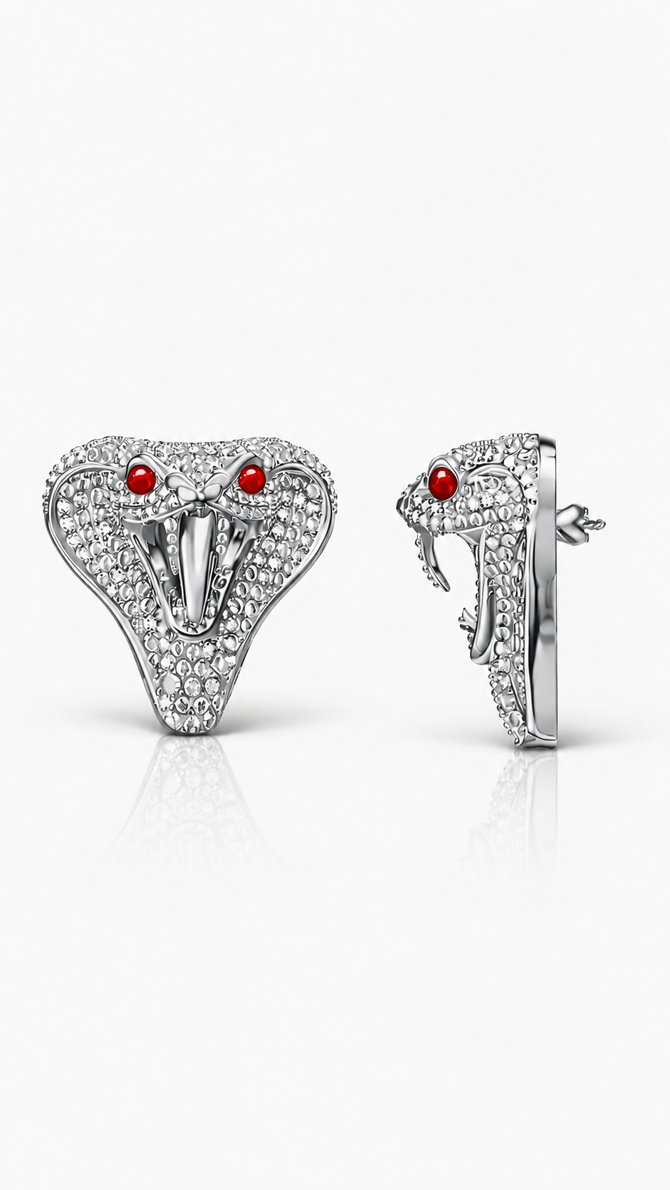 The Cobra Pin - Ruby