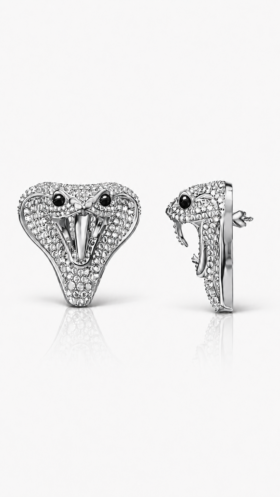The Cobra Pin - Onyx