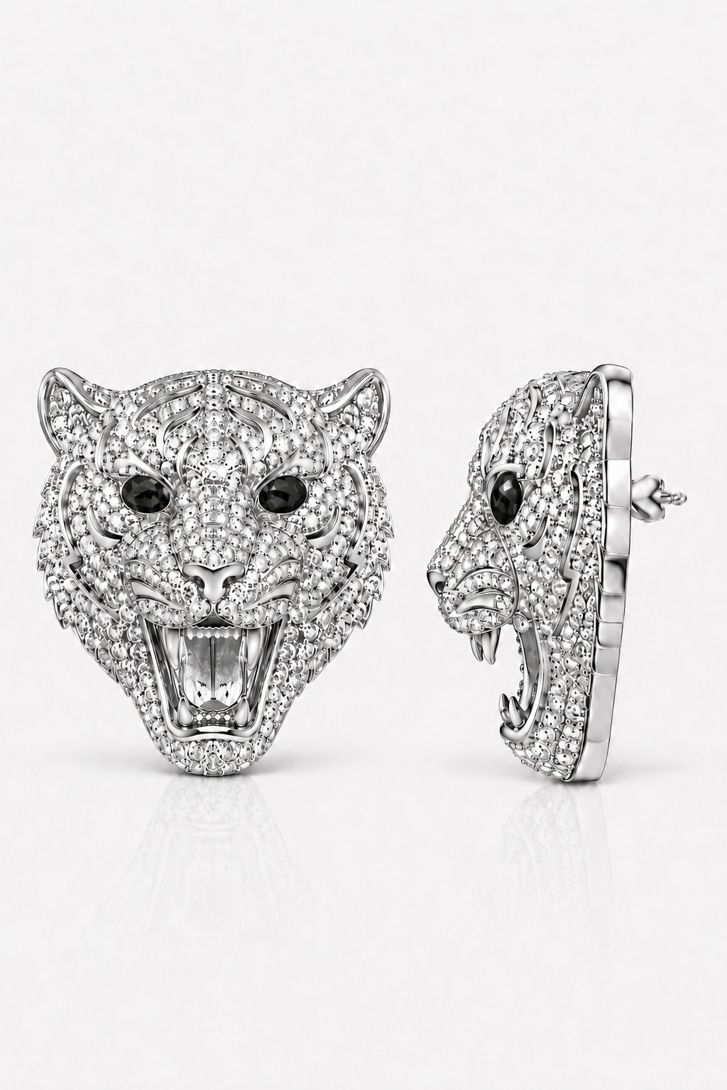 The Tiger Pin - Onyx