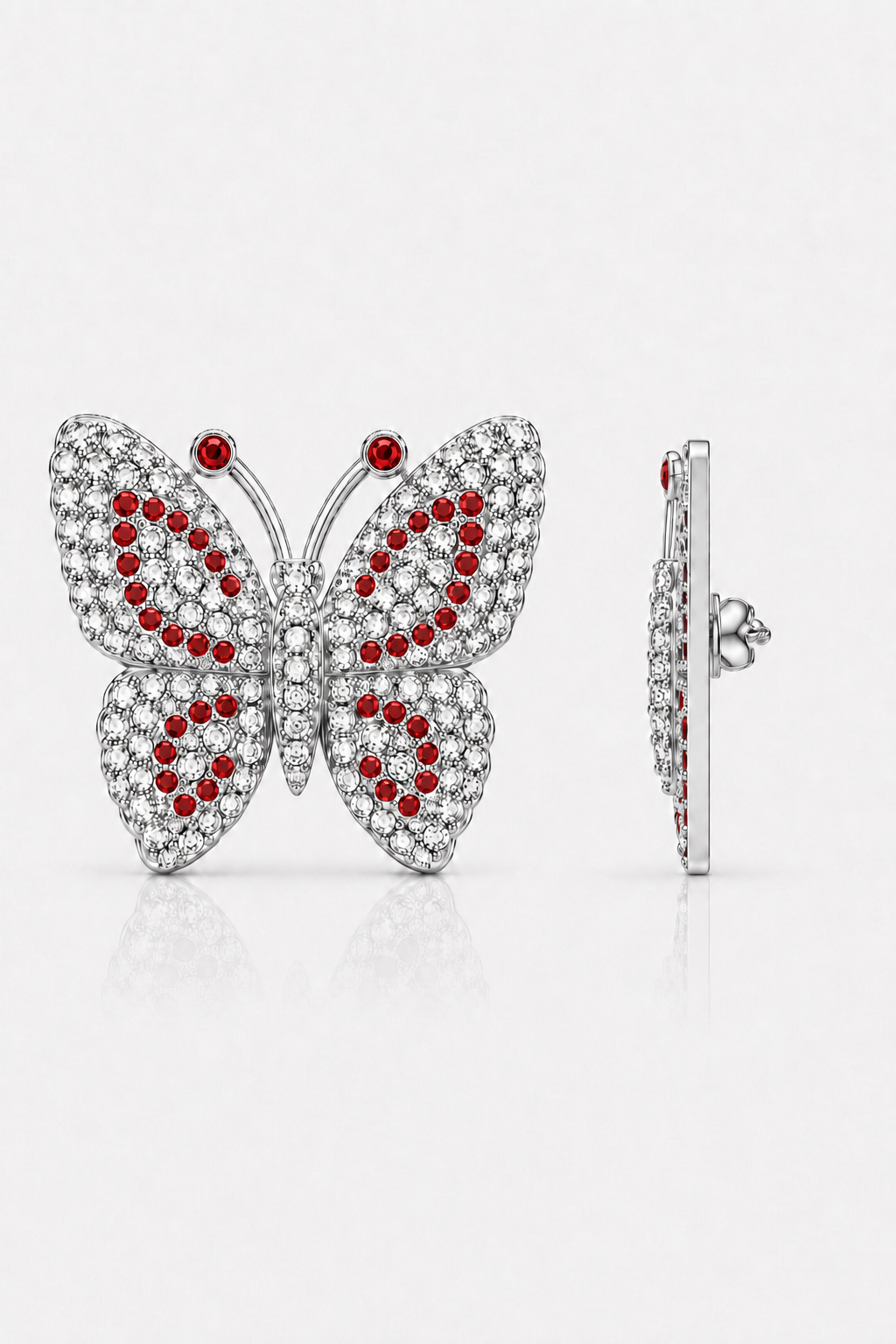 The Butterfly Pin - Ruby