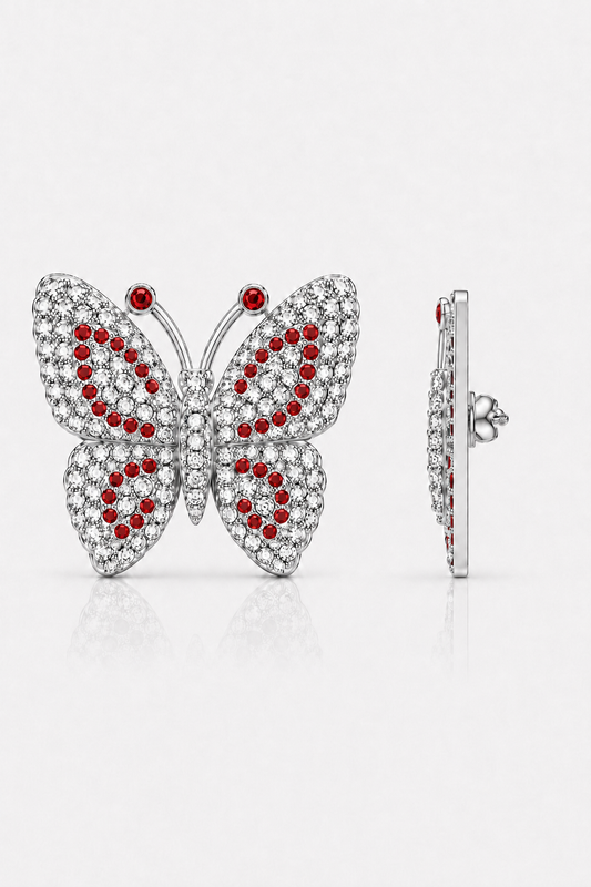 The Butterfly Pin - Ruby