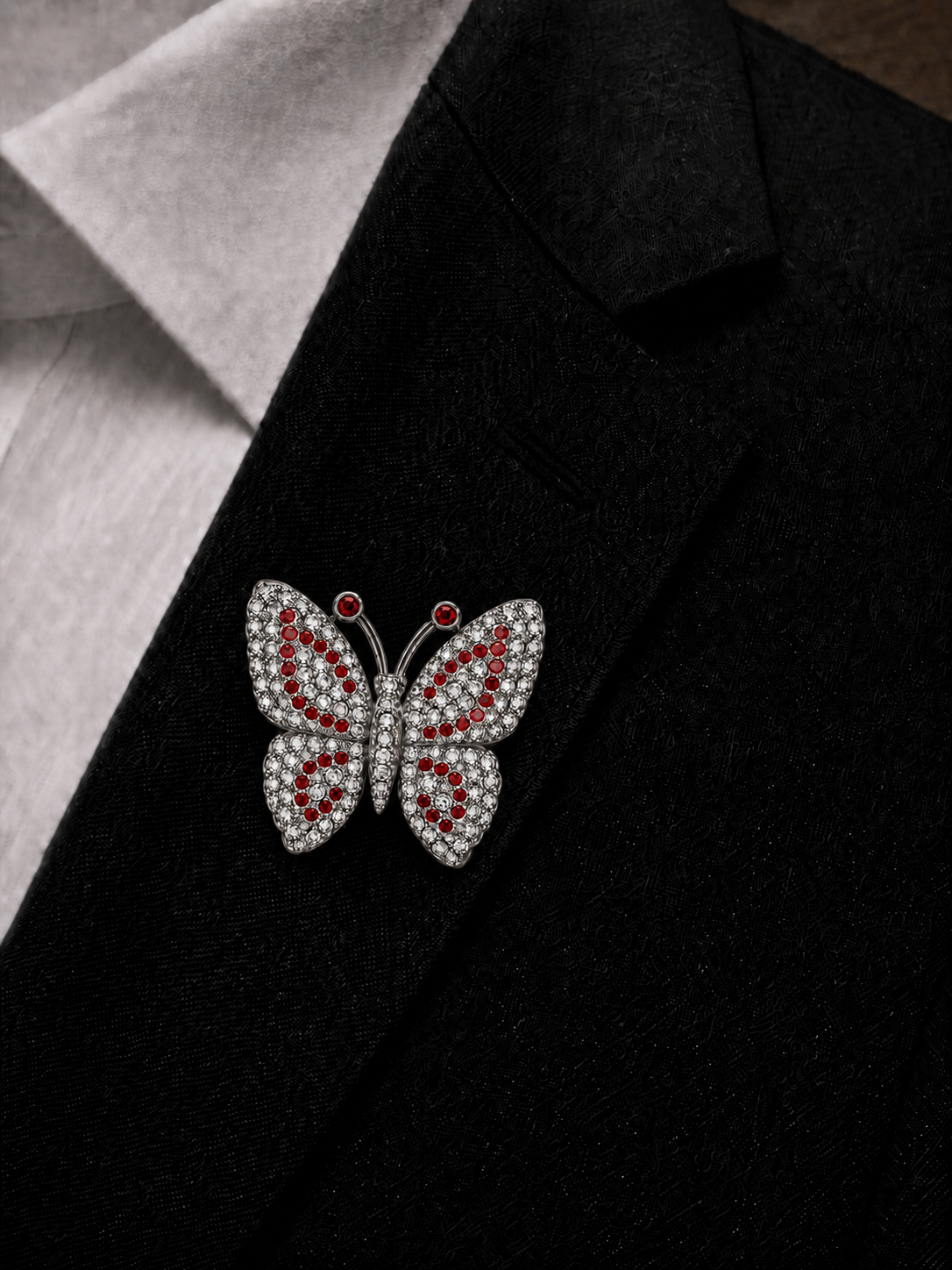 The Butterfly Pin - Ruby